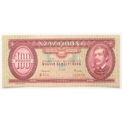 100 forint 1962