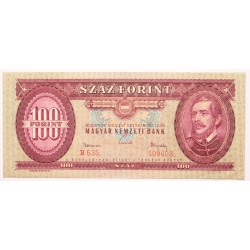 100 forint 1962