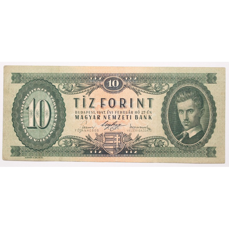 10 forint 1947