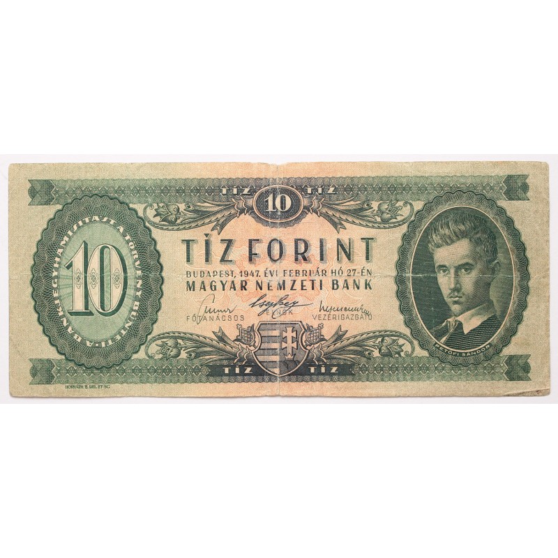 10 forint 1947