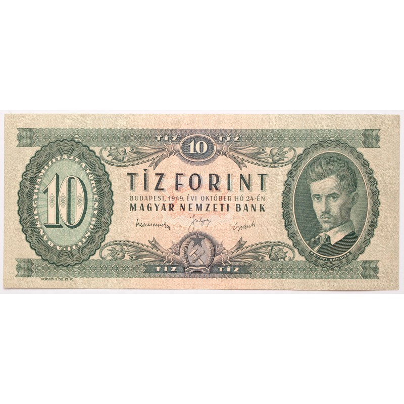 10 forint 1949