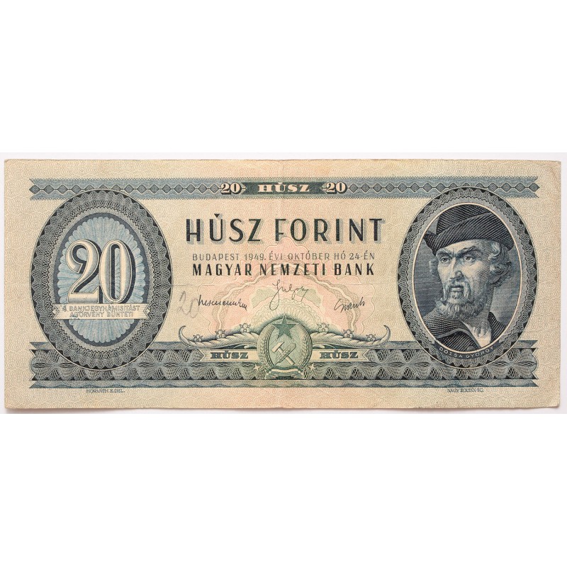 20 forint 1949