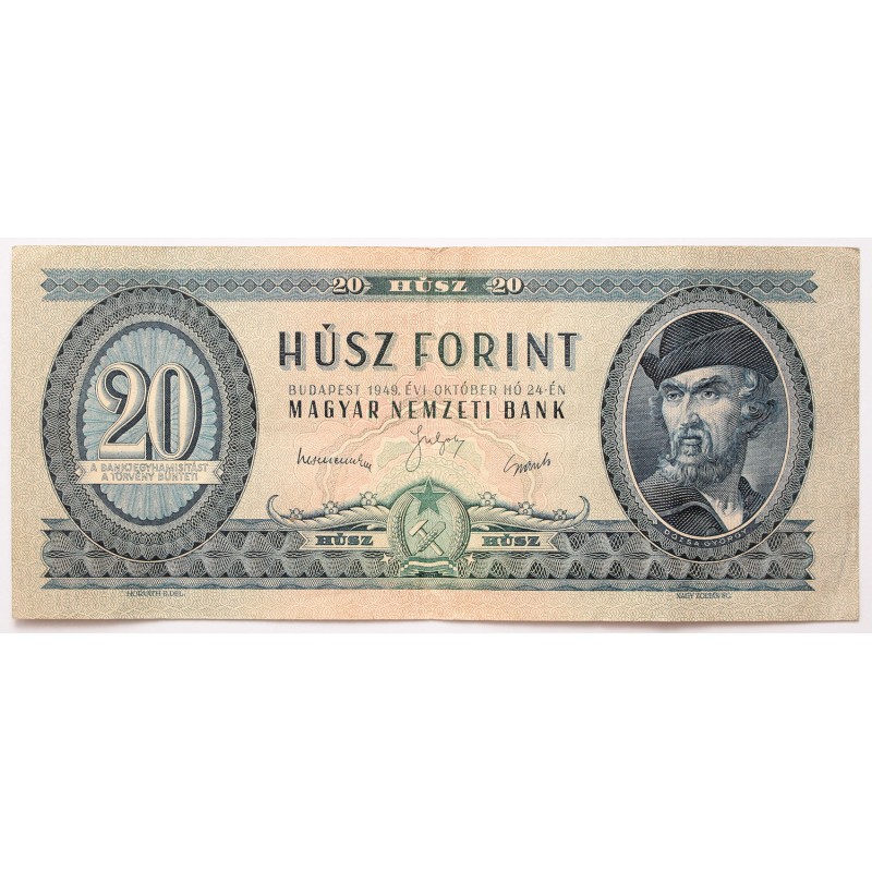 20 forint 1949