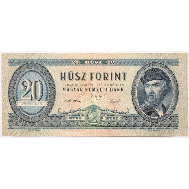 20 forint 1949