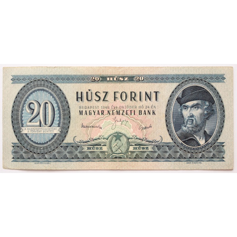 20 forint 1949