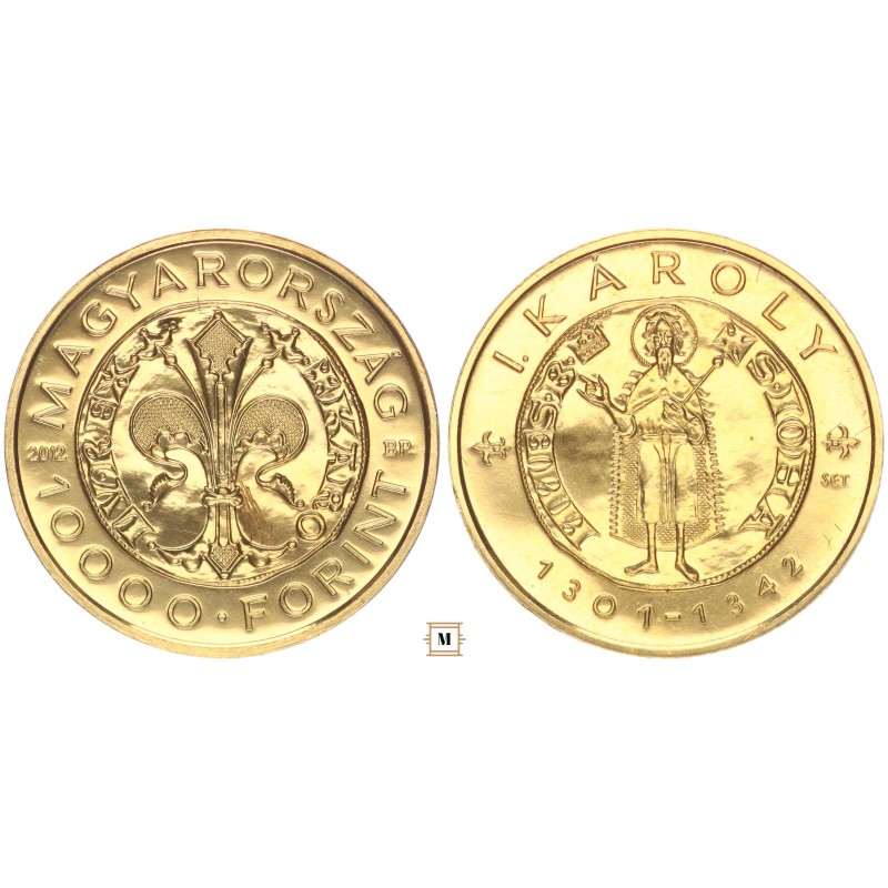 10000 forint Károly Róbert 2012 BP