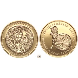50000 forint Hunyadi János 2022 BP Piedfort