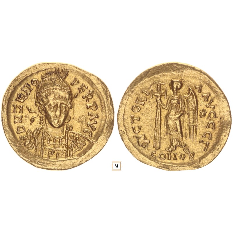 Zeno (476-491) solidus Konstantinápoly