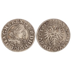 II. Ferdinánd 3 krajcár 1628 HR Breslau