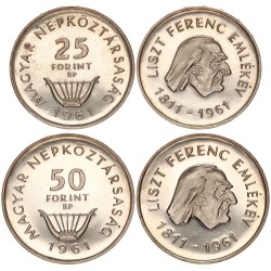 25-50 forint Liszt Ferenc 1961 BP