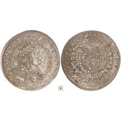 I. Lipót 15 krajcár 1662 Bécs