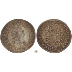 I. Lipót 6 krajcár 1674 KB