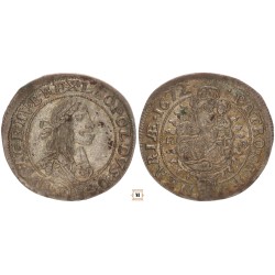 I. Lipót 6 krajcár 1672 KB