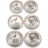 25-50-100 forint Kodály sor 1967 BP
