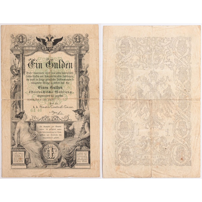 1 gulden 1866 1 gulden 1866