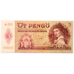 5 pengő 1939