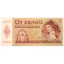 5 pengő 1939