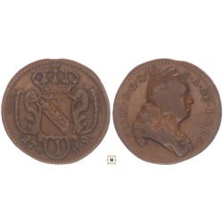 Lotharingiai Ferenc 1 pfennig 1759 W-I Bécs