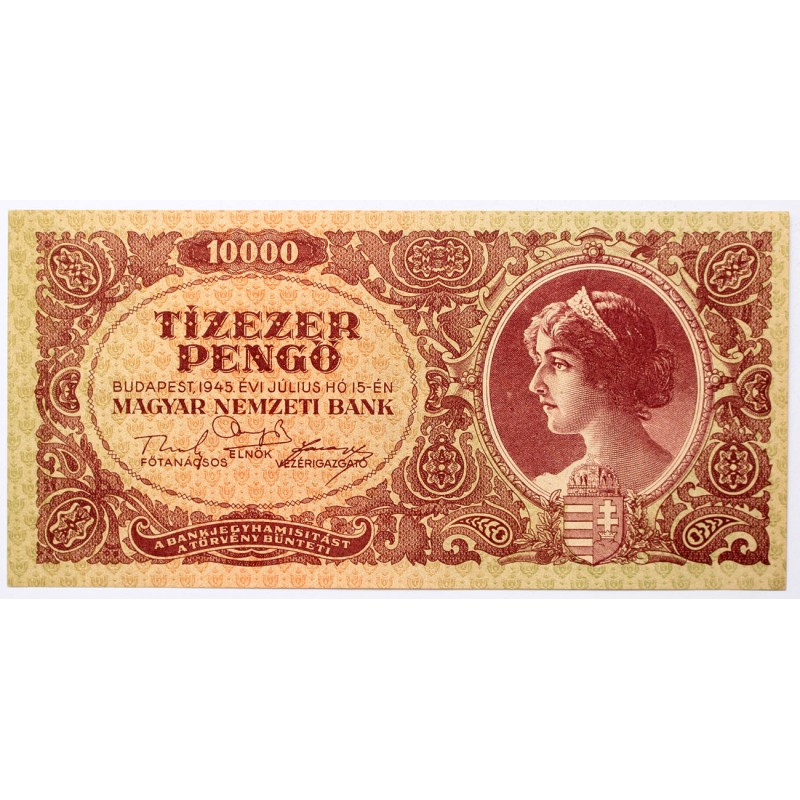 10000 pengő 1945