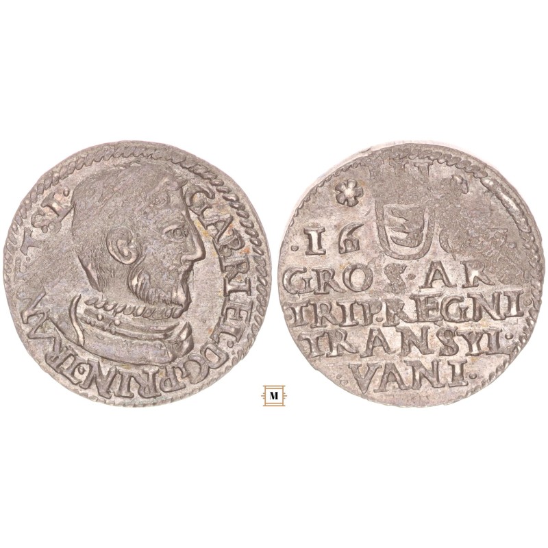 Báthory Gábor 3 garas (dutka) 1609