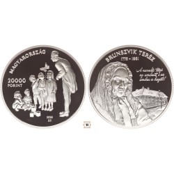 20000 forint Brunszvik Teréz 2025 BP