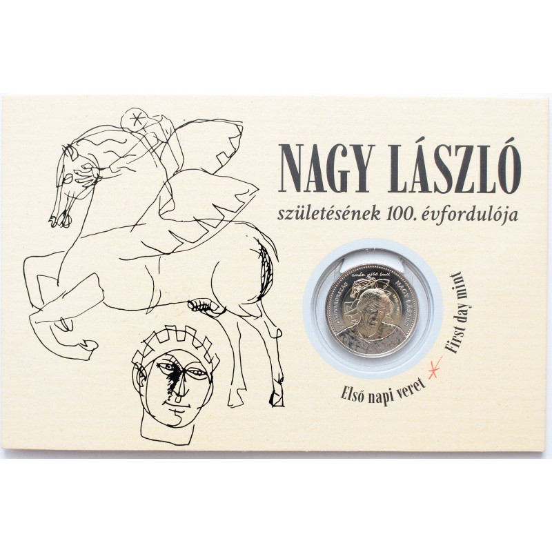 100 forint Nagy László 2025 BP 100 forint Nagy László 2025 BP