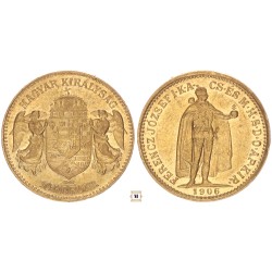 Ferenc József 10 korona 1906 KB