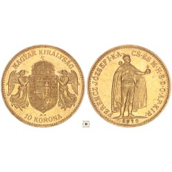 Ferenc József 10 korona 1910 KB