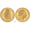 Ferenc József 20 frank 8 forint 1882 KB