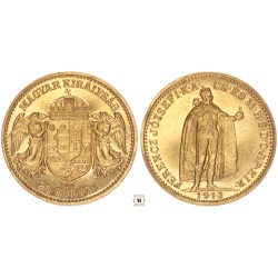 Ferenc József 20 korona 1913 KB R!