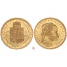 Ferenc József 20 frank 8 forint 1876 KB