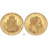 Ferenc József 20 frank 8 forint 1878 KB
