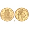 Ferenc József 20 frank 8 forint 1883 KB