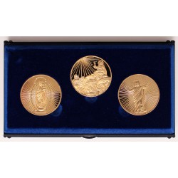 Jézus Urunk születésének 2000. Évford. bronz emlékérem sorozat
