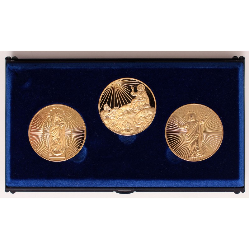 Jézus Urunk születésének 2000. Évford. bronz emlékérem sorozat Jézus Urunk születésének 2000. Évford. bronz emlékérem sorozat