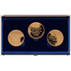 Jézus Urunk születésének 2000. Évford. bronz emlékérem sorozat
