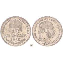 10 krajcár 1869 GYF