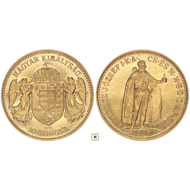 Ferenc József 10 korona 1911