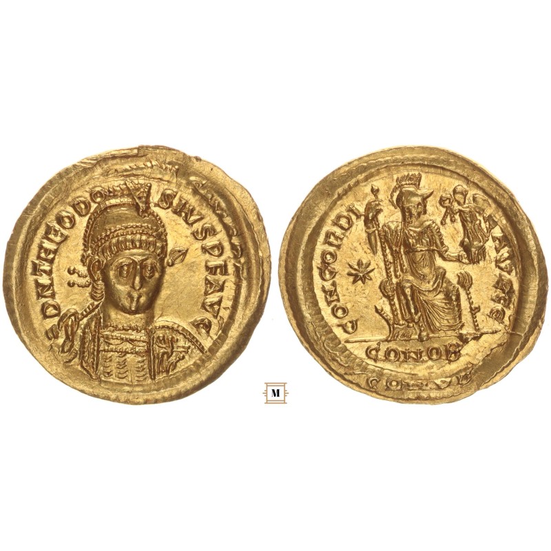 II. Theodosius(401-450) solidus
