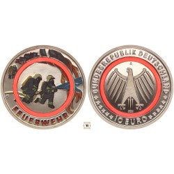 Németország 10 Euro Feuerwehr 2023 A