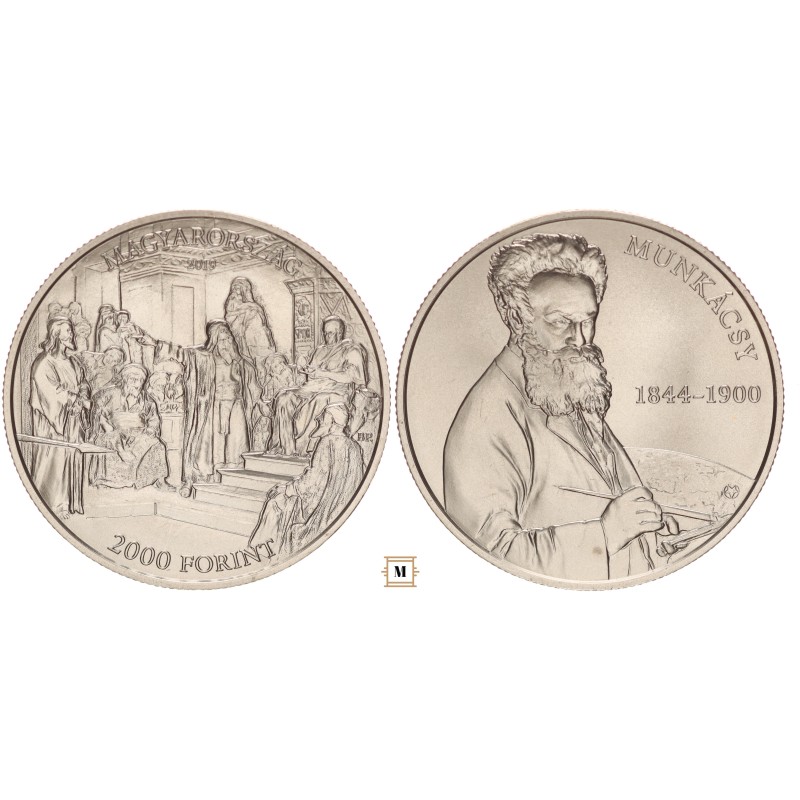 2000 forint Munkácsy Mihály 2019 BP 2000 forint Munkácsy Mihály 2019 BP