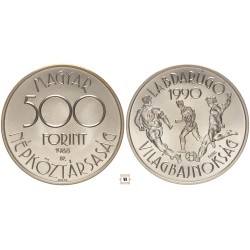500 forint Labdarúgó VB'90 1988 BP