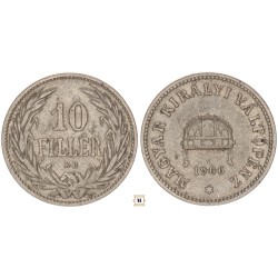 10 fillér 1906 KB