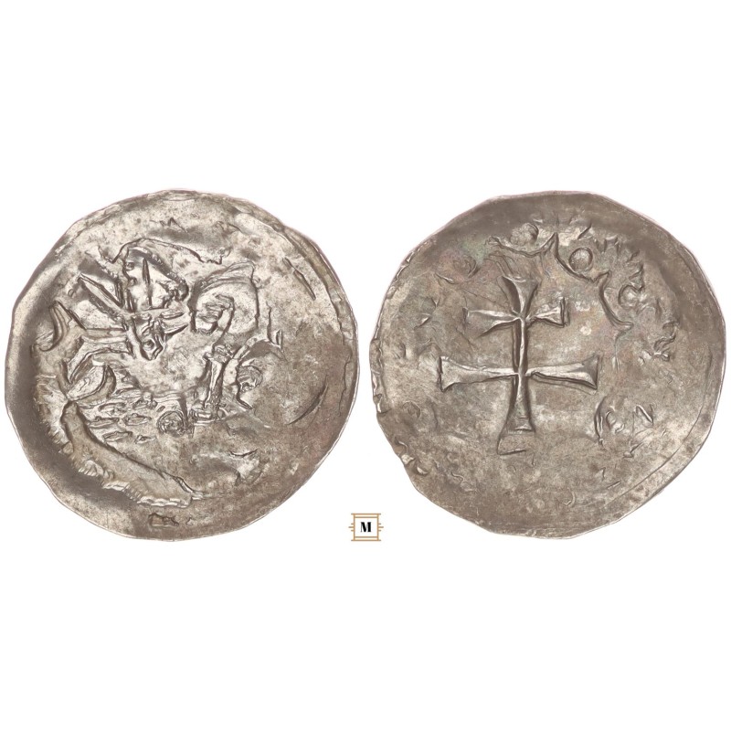II. András 1205-1235 denár ÉH148 R! II. András 1205-1235 denár ÉH148 R!