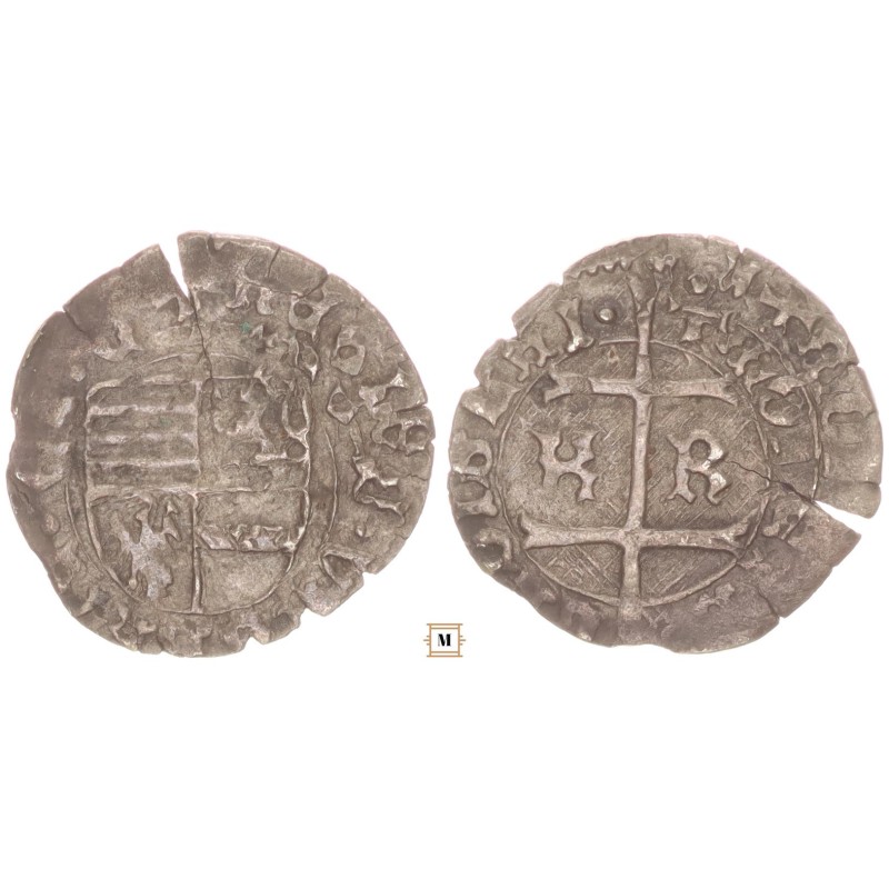 V. László 1453-1457 denár K-R ÉH512 V. László 1453-1457 denár K-R ÉH512