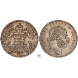 Ferenc József 1 forint 1869 KB