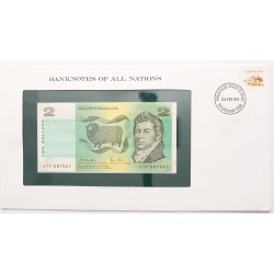 Nemzetek Bankjegyei - Ausztrália 2 dollár 1979