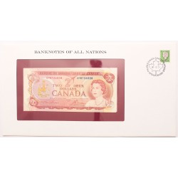 Nemzetek Bankjegyei - Kanada 10 dollár 1974