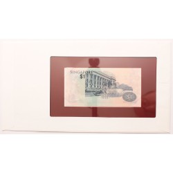 Nemzetek Bankjegyei - Szingapúr 1 dollár 1976