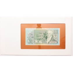 Nemzetek Bankjegyei - Guernsey 1 pound 1980